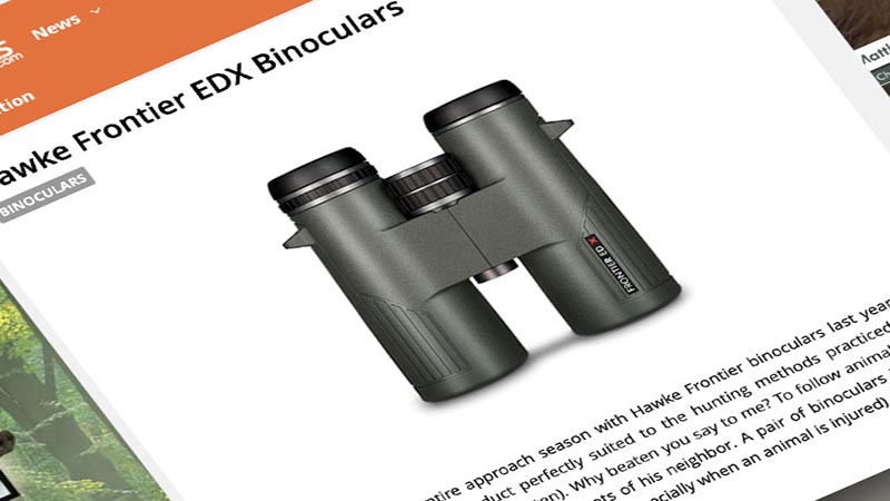 Review: Chassons | Hawke Frontier ED X Binoculars