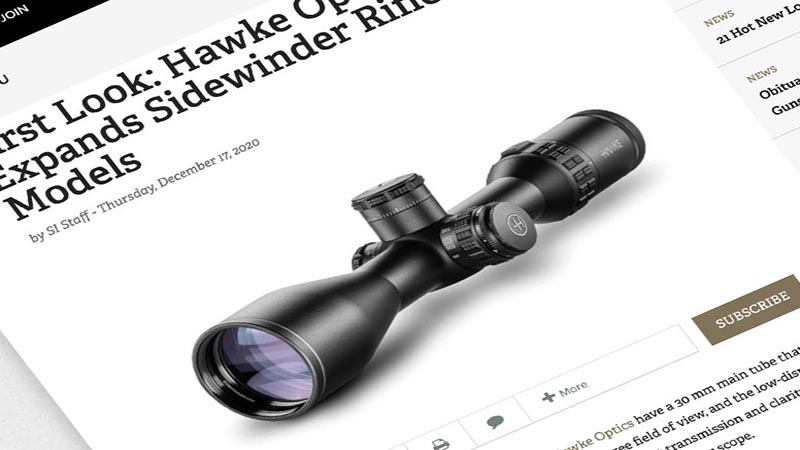 Review: Shooting Illustrated | Hawke Sidewinder Riflescopes